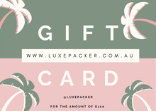 Load image into Gallery viewer, LuxePacker Gift Card