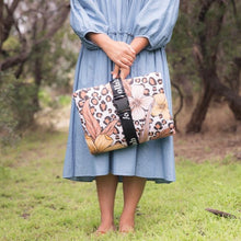 Load image into Gallery viewer, Kollab Picnic Mat - Leopard Floral