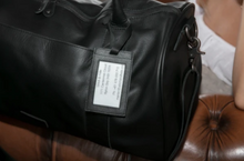 Load image into Gallery viewer, Stitch & Hide Miles Luggage Tag - Black