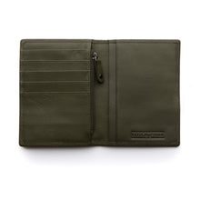 Load image into Gallery viewer, Stitch & Hide Atlas Passport Holder - Olive