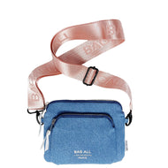 Bag- all Padded Denim Pouch + Strap