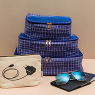 Wander Well - Checked Out Packing Cubes Set Wholesale