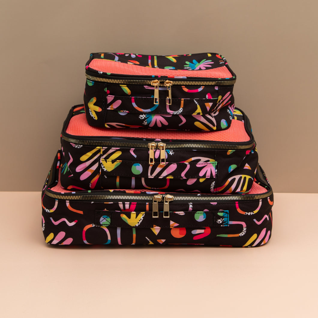 Wander Well - Rainbow Wanderer Packing Cubes Set