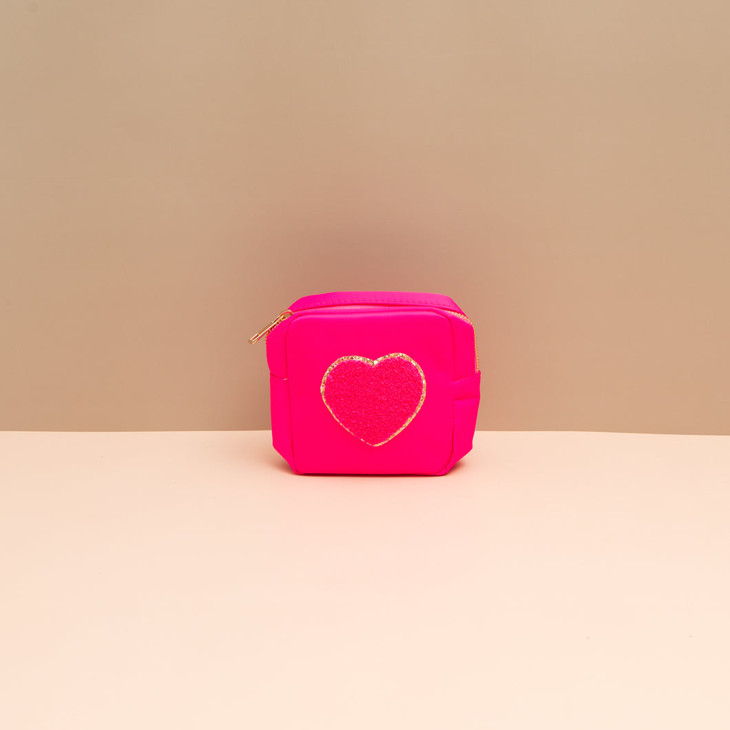 XS Travel Pouch Hot Pink/ Hot Pink