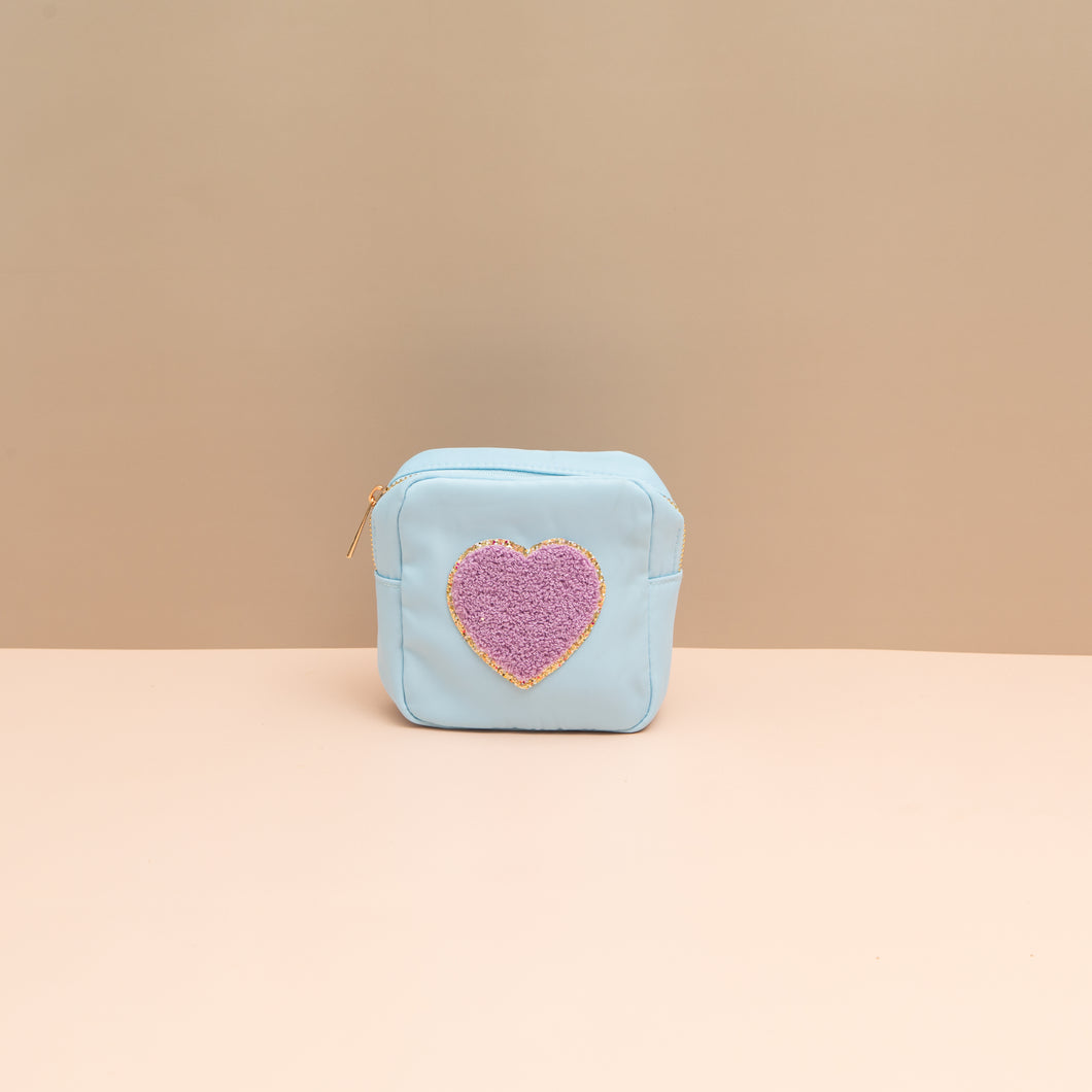 XS Travel Pouch Blue/ Lilac