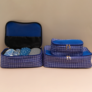 Wander Well - Checked Out Packing Cubes Set Wholesale