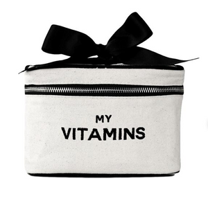 Bag-all My Vitamins Case - White