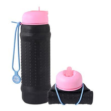 Load image into Gallery viewer, Rolla Bottle - Black/ Pink
