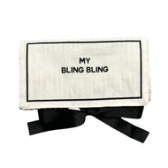 Bag-all Bling Bling Jewellery Case - White