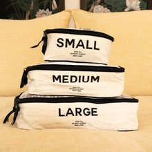 Load image into Gallery viewer, Bag-all Packing Cubes - White
