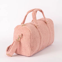 Load image into Gallery viewer, LAST ONE! Teddy Duffle Bag - Pink
