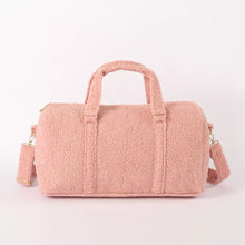 Load image into Gallery viewer, LAST ONE! Teddy Duffle Bag - Pink
