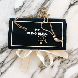 Bag-all Bling Bling Jewellery Case - Black
