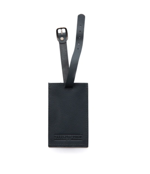 Stitch & Hide Miles Luggage Tag - Deep Sea