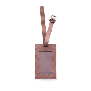 Stitch & Hide Miles Luggage Tag - Dusty Rose