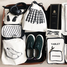Load image into Gallery viewer, Bag-all  White Sneaker Shoe Bag
