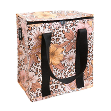 Load image into Gallery viewer, Kollab Cooler Bag - Leopard Floral
