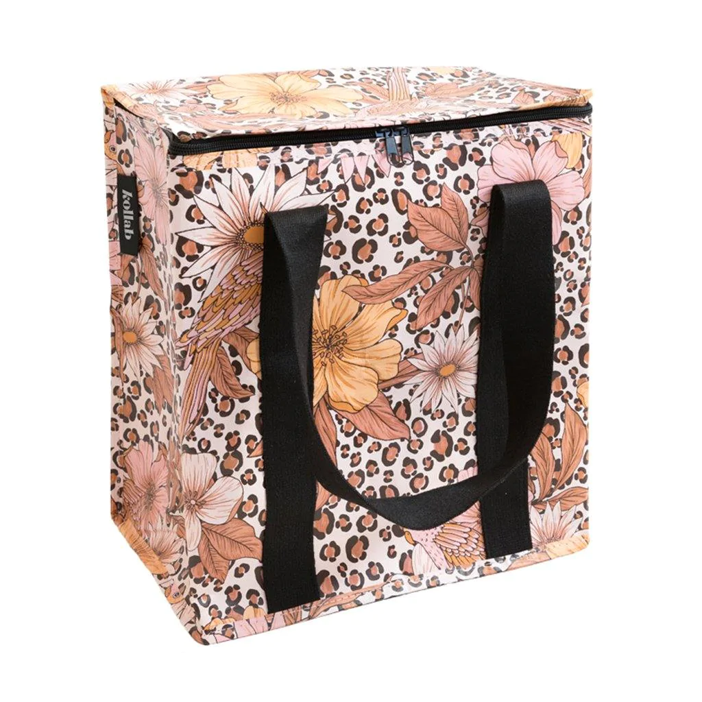 Kollab Cooler Bag - Leopard Floral