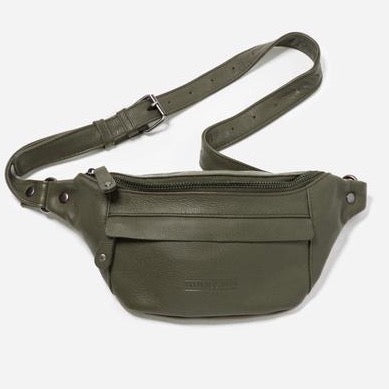 Stitch & Hide Bailey Hip Bag - Olive