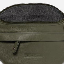 Load image into Gallery viewer, Stitch &amp; Hide Bailey Hip Bag - Olive
