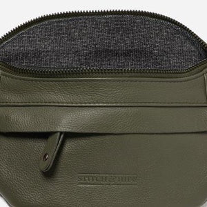 Stitch & Hide Bailey Hip Bag - Olive